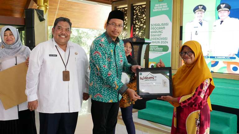 Sidoarjo Garap Renovasi Warung Rakyat 400 Unit