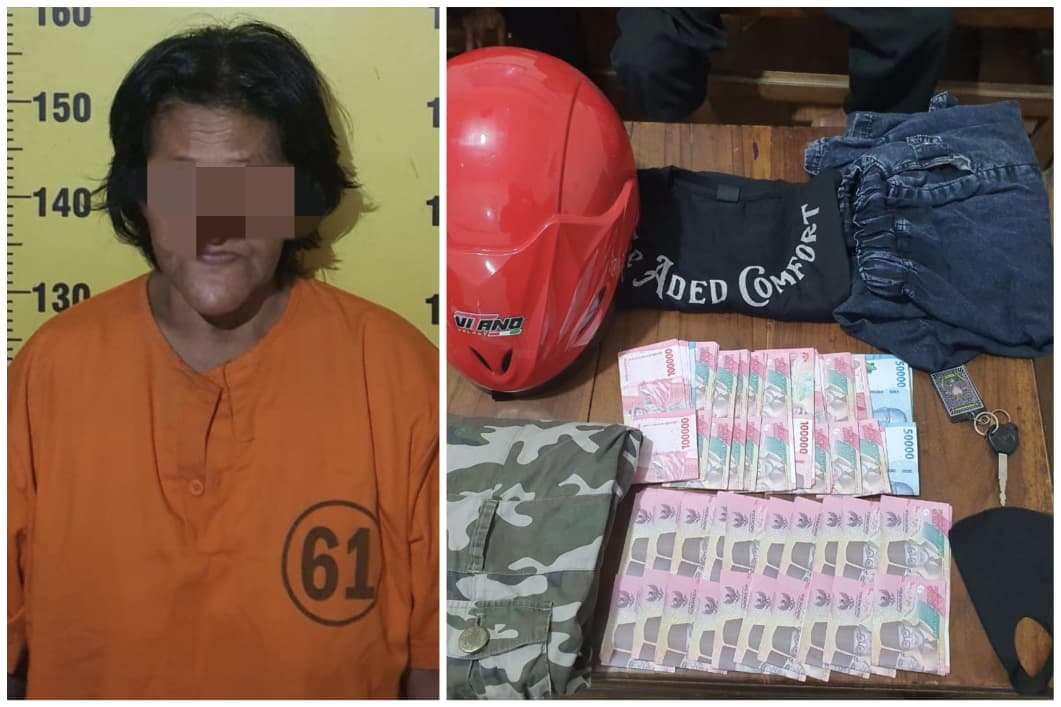 Gasak Rp24 Juta di Toko Rejotangan, Residivis Ditangkap Kurang dari 24 Jam