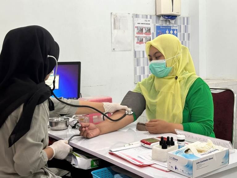 Peringati HUT ke-80 Kemerdekaan RI, Pegawai dan Pipas Rutan Situbondo Gelar Donor Darah