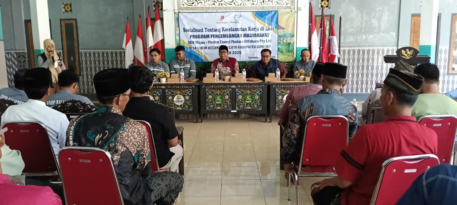 Cegah Kecelakaan, SKK Migas Gandeng KSOP Sumenep Sosialisasi Keselamatan Kerja di Laut