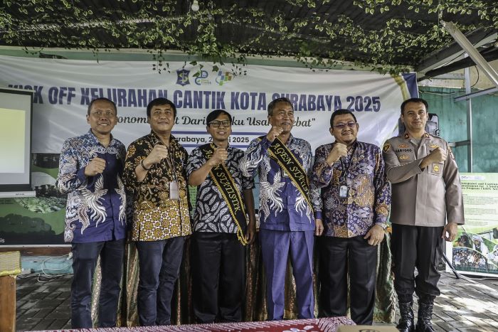 Surabaya Kick Off Program Kelurahan Cantik 2025, Targetkan Juara Nasional