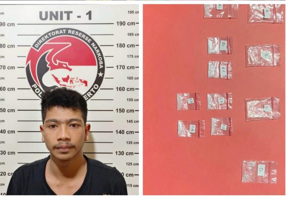 Kirim Pesanan Sabu, Pemuda Cerme Dibekuk Polisi