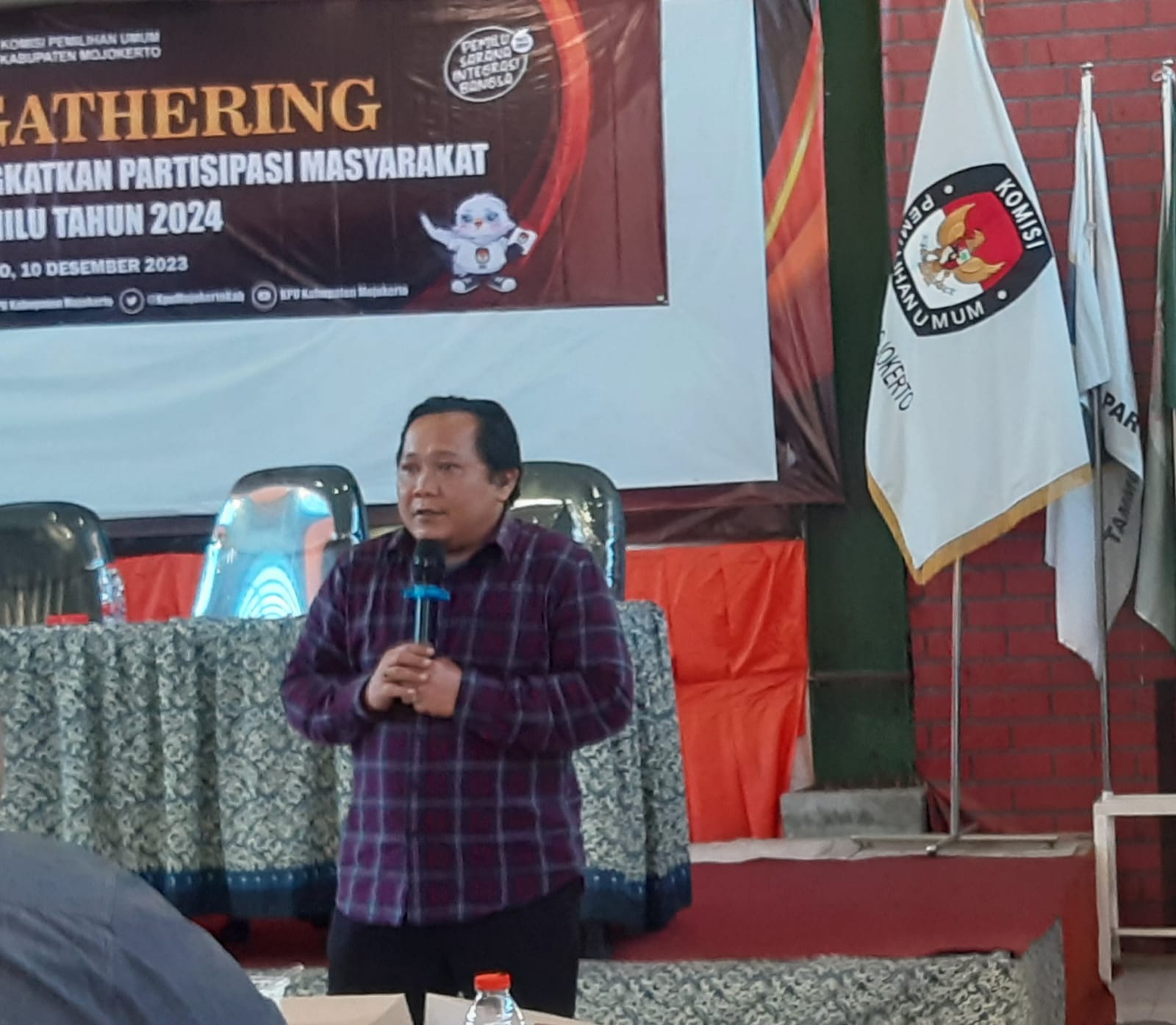Gandeng Media, KPU Kabupaten Mojokerto Tingkatkan Partisipasi Masyarakat di Pemilu 2024