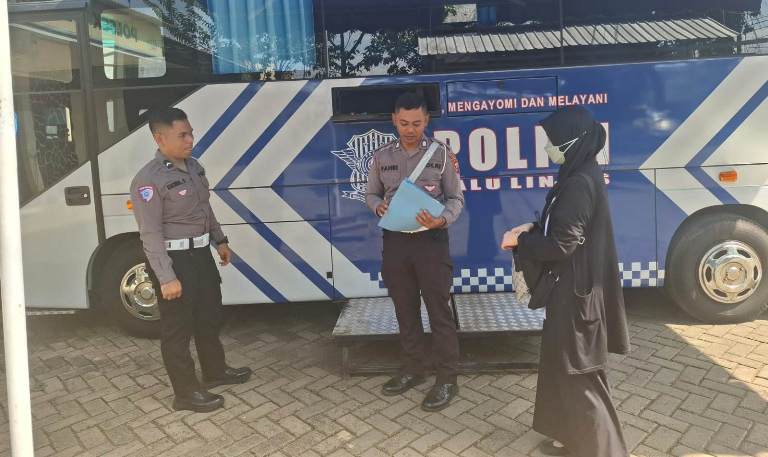 Satlantas Polres Pasuruan Hadirkan Layanan SIM Keliling selama Juni 2025