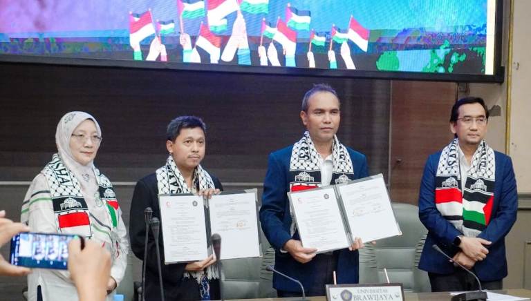 Universitas Brawijaya Malang dan BSMI Buka Beasiswa Dokter Spesialis untuk Tenaga Medis Palestina