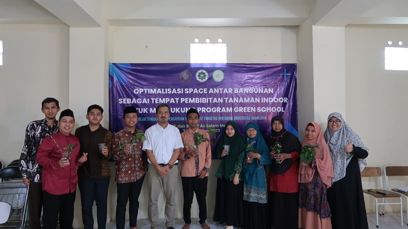 Dukung Program Green School, PKM UB Lakukan Pendampingan