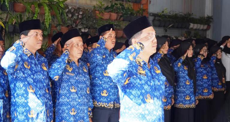 Kantah ATR/BPN Tulungagung Gelar Upacara Hari Kesaktian Pancasila 2025