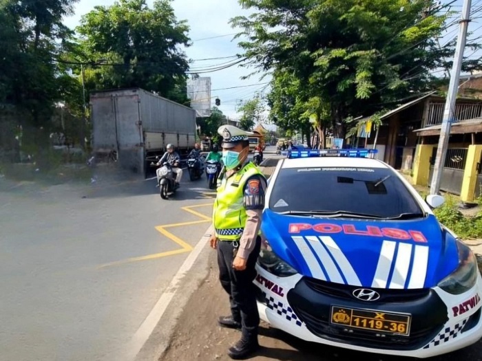 Satlantas Polres Pasuruan Kota Gencarkan Patroli Humanis