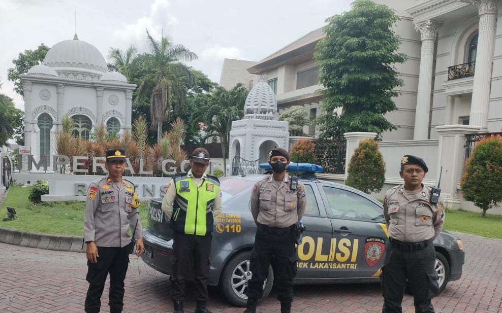 Antisipasi Curanmor dan 3C, Polsek Lakarsantri Gencarkan Patroli Presisi KRYD di Pakuwon Indah