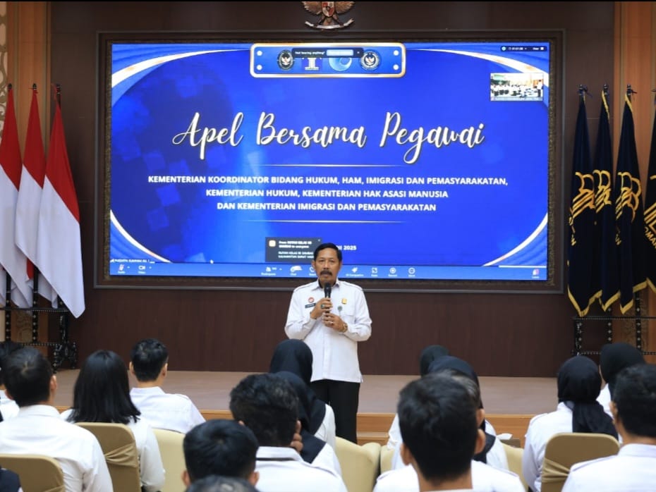 Kanwil Kemenkum Jatim Komitmen Jaga Soliditas di Akhir Masa Transisi