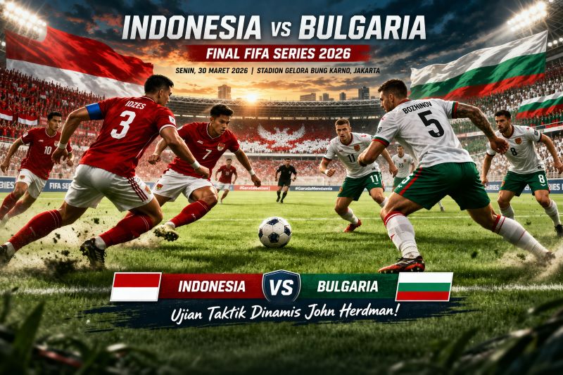 Malam Ini Final FIFA Series, Indonesia vs Bulgaria: Ujian Taktik Dinamis John Herdman