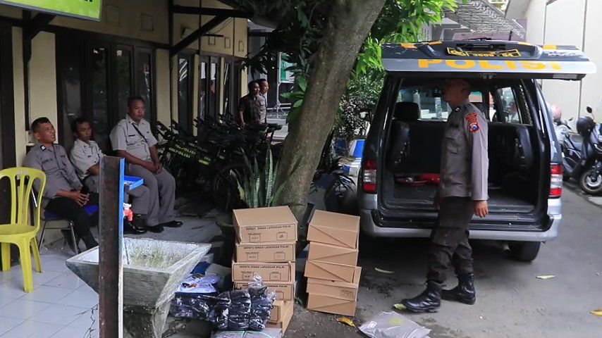 Polres Ngawi Terima Kaporlap, Wujud Kepedulian Pimpinan kepada Anggota 