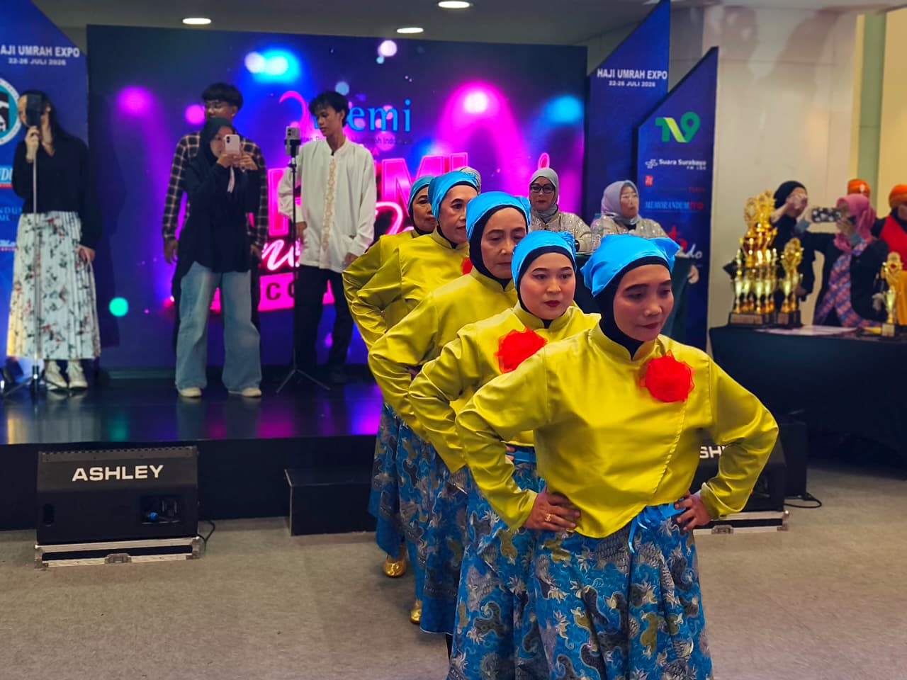 Diamond Doll by First Line Tampil Memukau di Live Dance Competition Haji Umrah Expo Memorandum