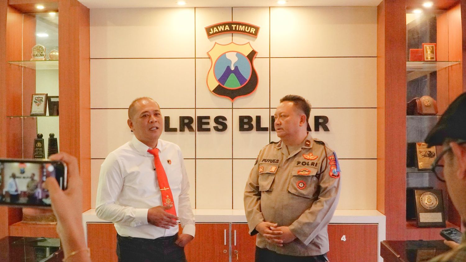 Respons Cepat Polres Blitar Tangani Kasus Bullying di SMPN Doko