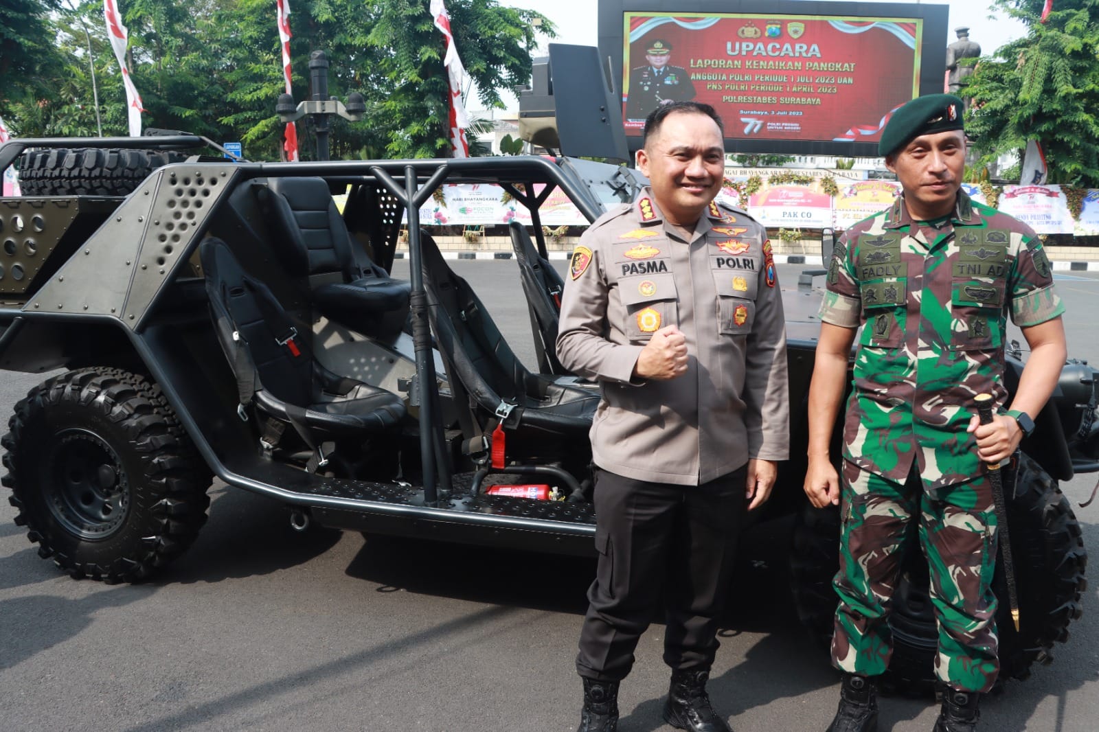 3.174 Personel Gabungan TNI-Polri Siap Amankan May Day Di Surabaya