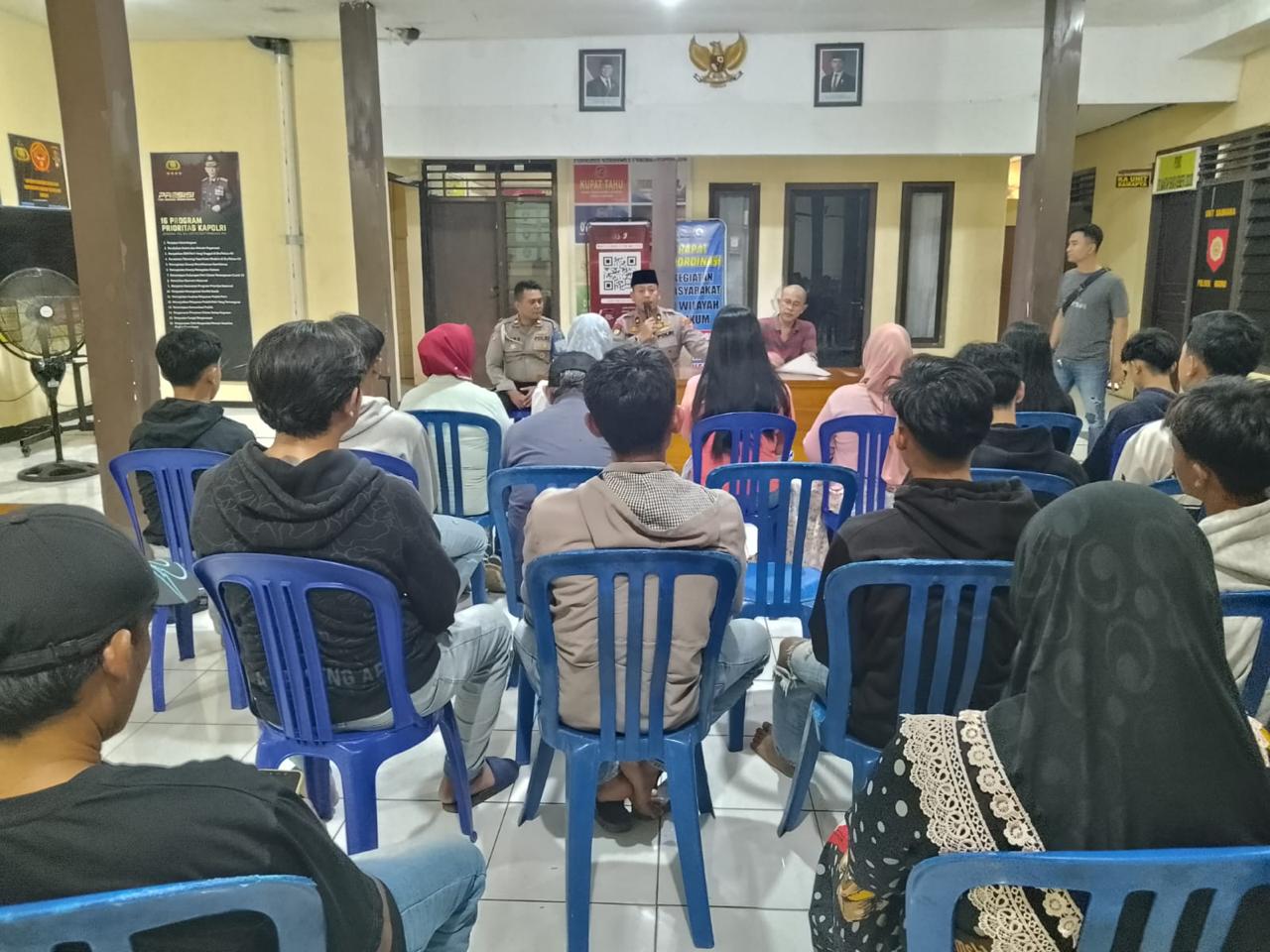 Patroli Ramadan, 12 Remaja Diduga Hendak Perang Sarung Diamankan Polisi di Ngoro Mojokerto