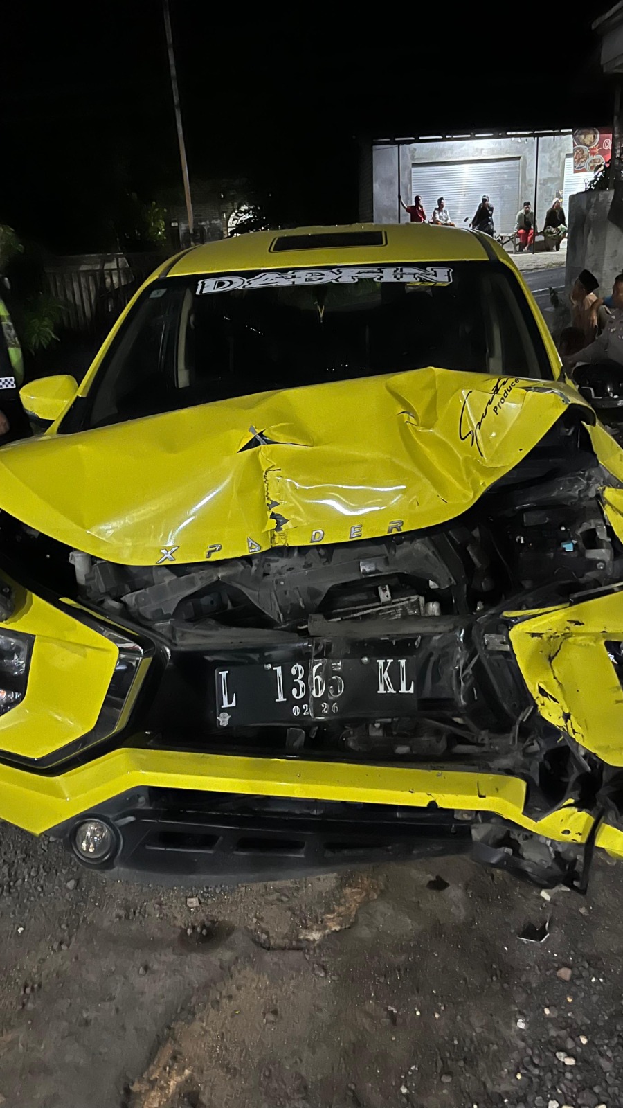 Xpander Ugal-ugalan, Picu Kecelakaan Beruntun 4 Kendaraan di Jalan Raya Paterongan