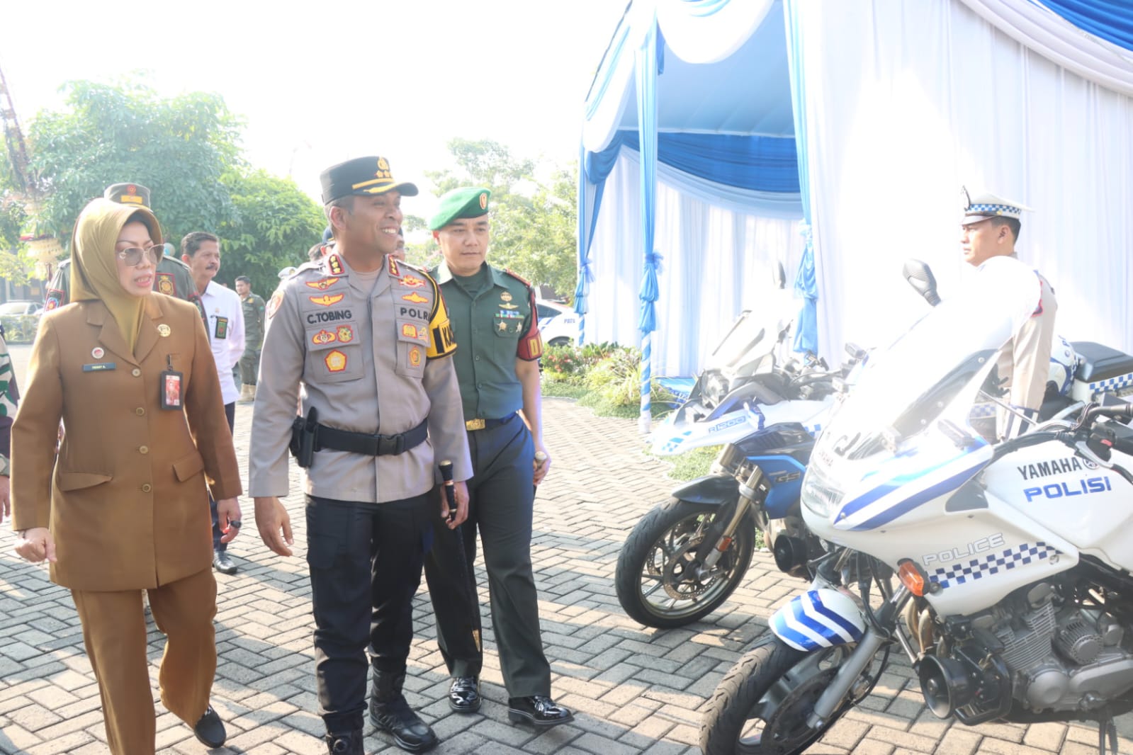 Wujudkan Tertib Lalin, Polresta Sidoarjo Gelar Operasi Patuh Semeru