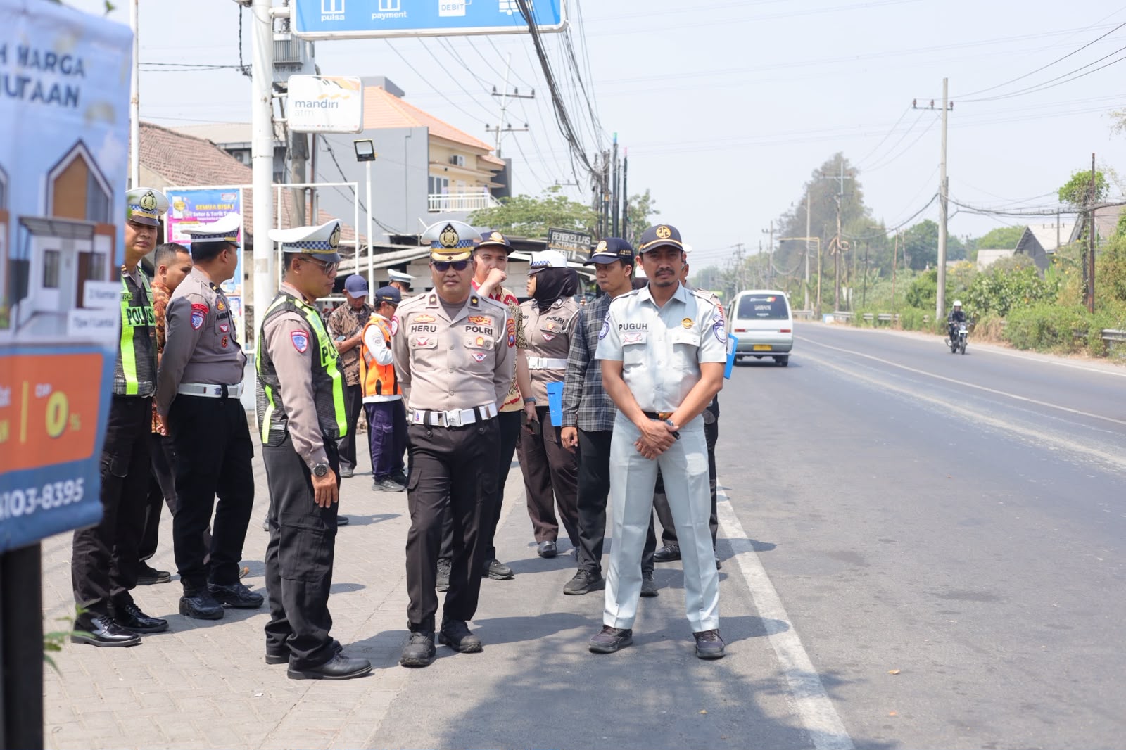 Rawan Kecelakaan, Polres Gresik Gandeng Tim Ahli Kaji Jalan Raya Krikilan Driyorejo sebagai Blackspot
