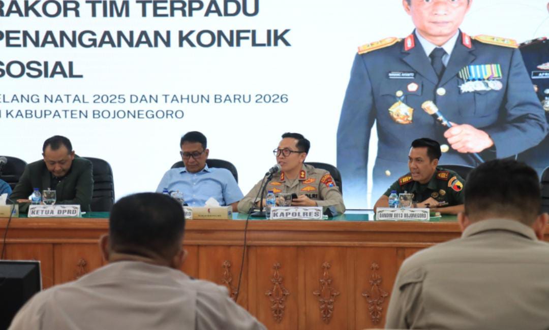 Tegaskan Komitmen, Kapolres Bojonegoro Siap Amankan Nataru