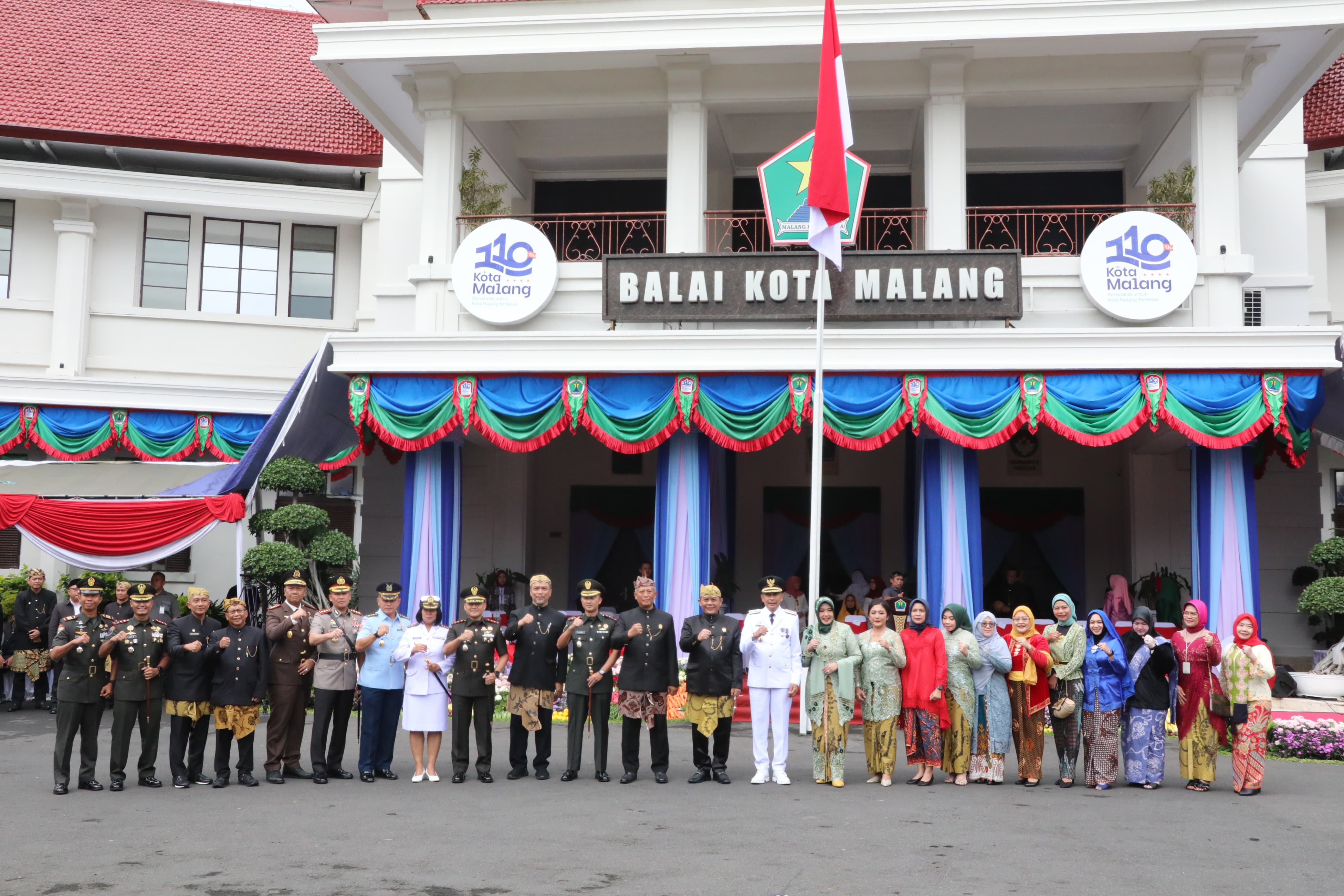 HUT 110 Kota Malang, Pj Wali Kota Wahyu Ajak Seluruh Komunitas Saling Berselaras