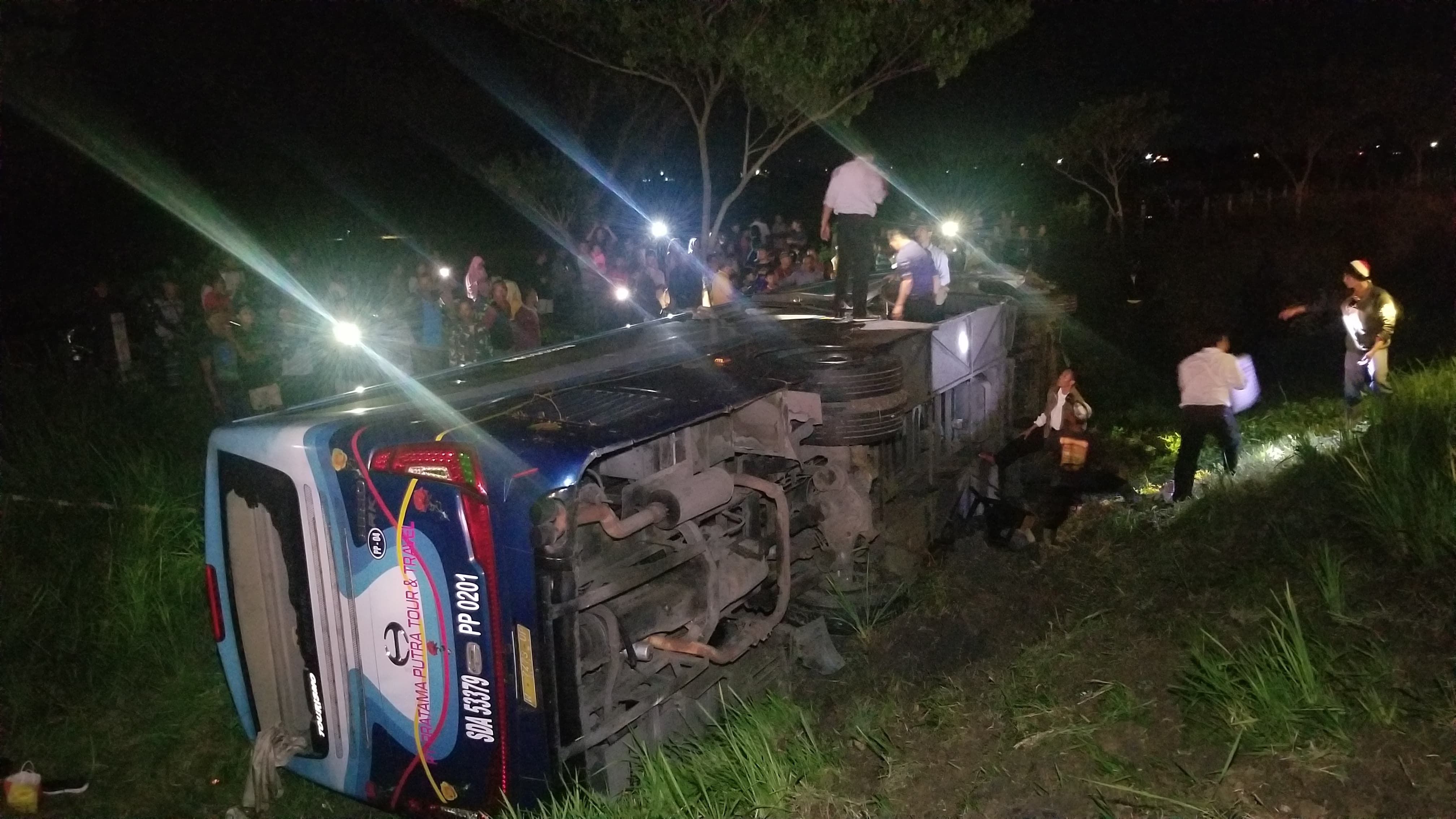 Kecelakaan Bus Rombongan SMAN 1 Sidoarjo di Tol Ngawi Tewaskan Siswa dan Guru, Ini Penjelasan Polres Ngawi