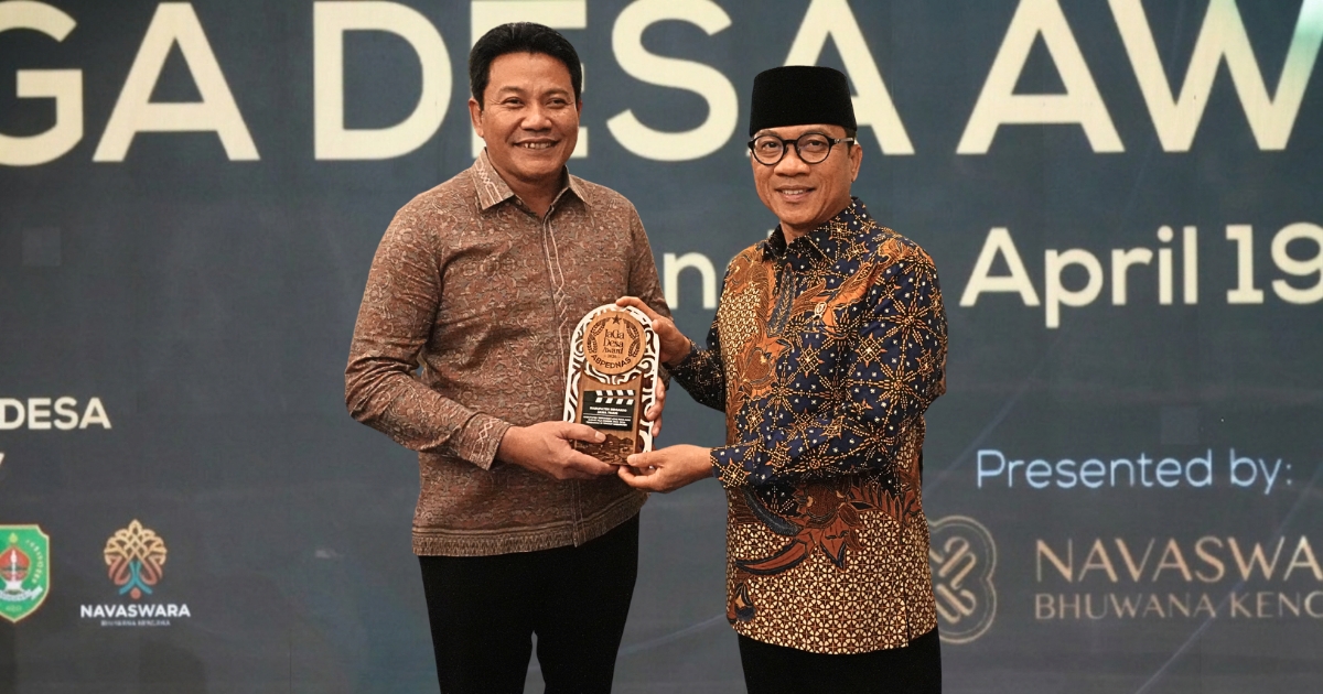 Sidoarjo Kabupaten Terfavorit di Jaga Desa Award 2026