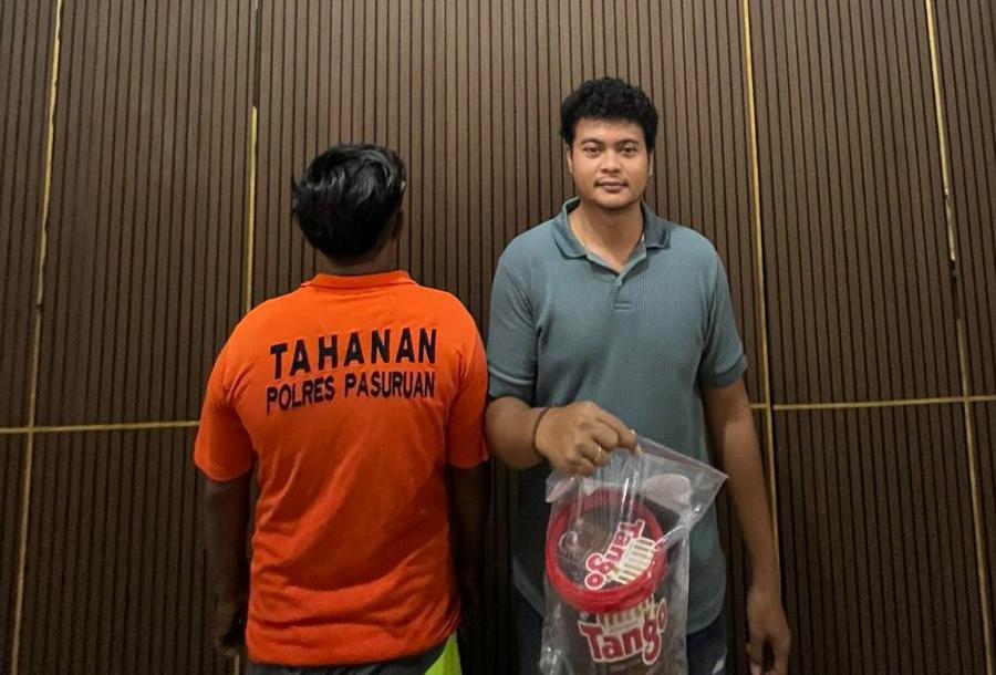 Satresnarkoba Polres Pasuruan Tangkap Kurir, Sita 161 Gram Sabu dan 16 Butir Ekstasi