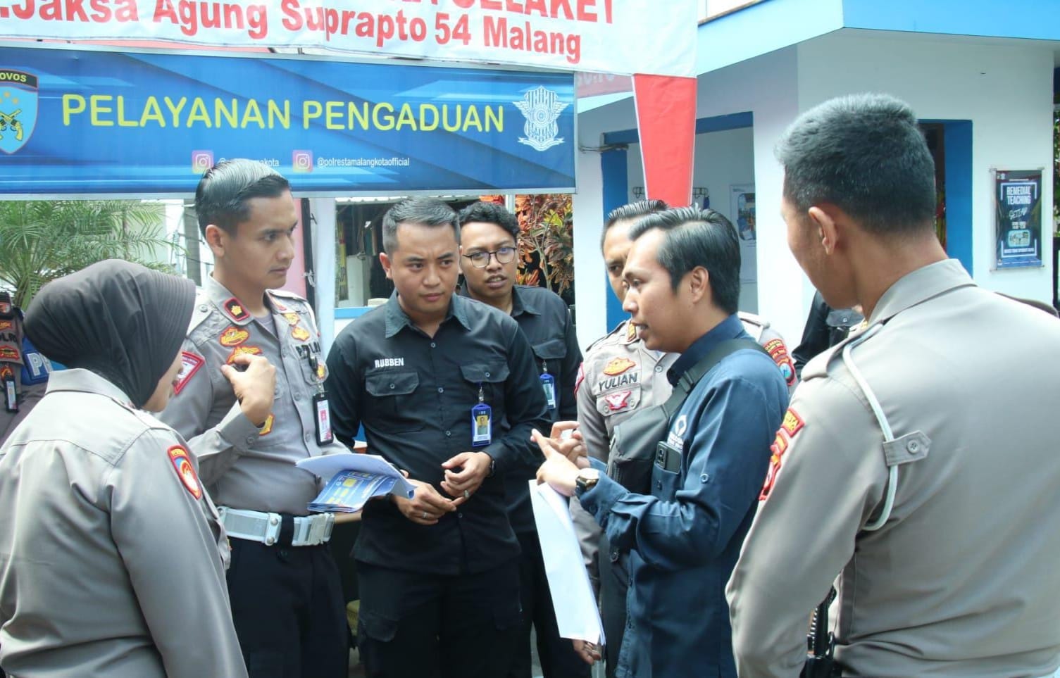 Layanan Publik di Polresta Malang Kota Dicek Ombudsman RI
