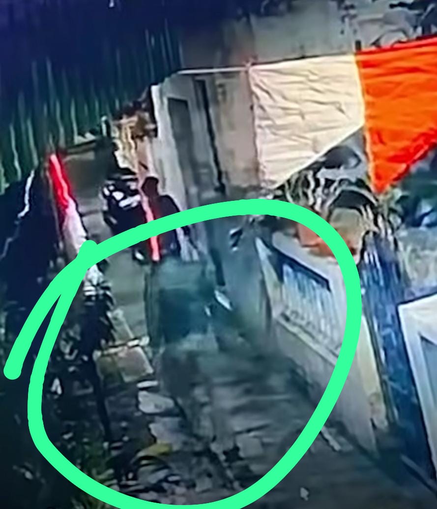 Aksi Santai Bandit Motor Gasak Beat Milik Warga Jojoran