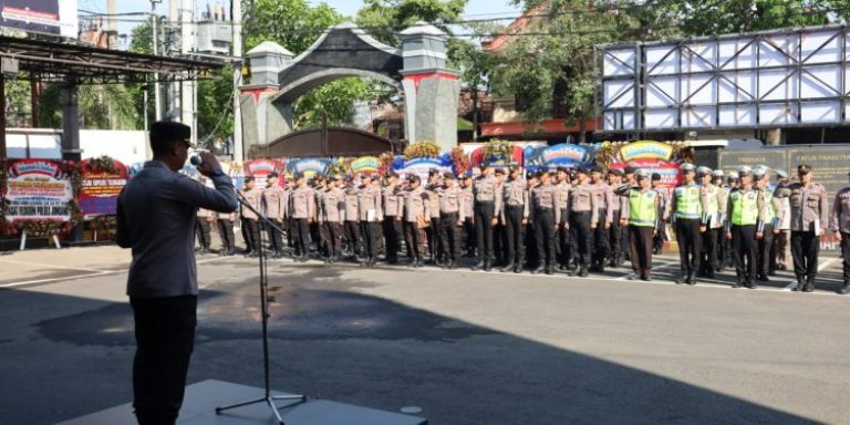 Apel Perdana Kapolres Tulungagung AKBP Ihram Tekankan Personel Selalu Berbuat Baik