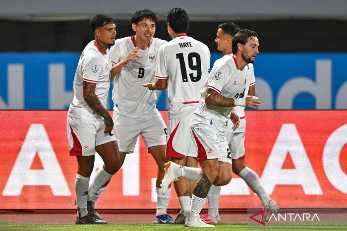 Hattrick Mitchell Baker Antar Indonesia Benamkan Kamboja  