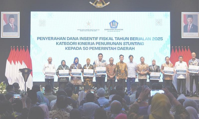 Bojonegoro Raih Penghargaan Nasional dan Insentif Fiskal Rp 5,9 Miliar atas Keberhasilan Tekan Stunting