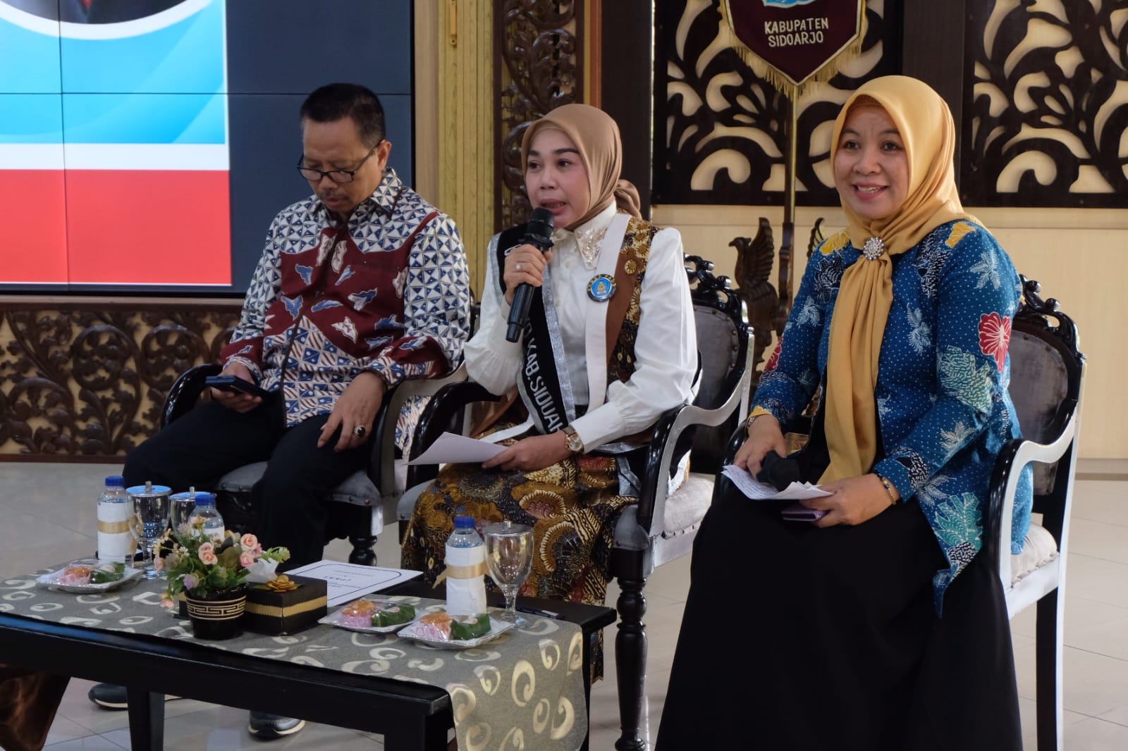 Emak-emak Kota Delta Ikuti Sosialisasi Pengelolaan Ekonomi Keluarga dan Usaha Berbasis Teknologi Informasi