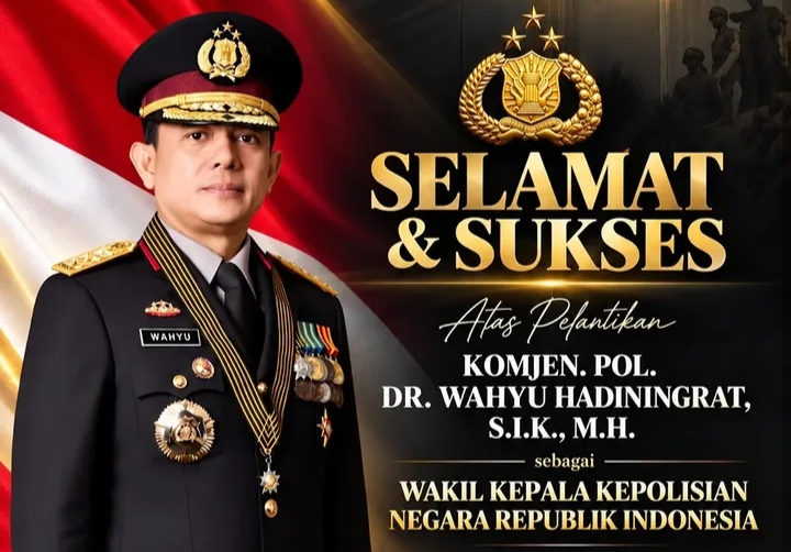 Profil dan Perjalanan Karier Wakapolri Komjen Pol Wahyu Hadiningrat