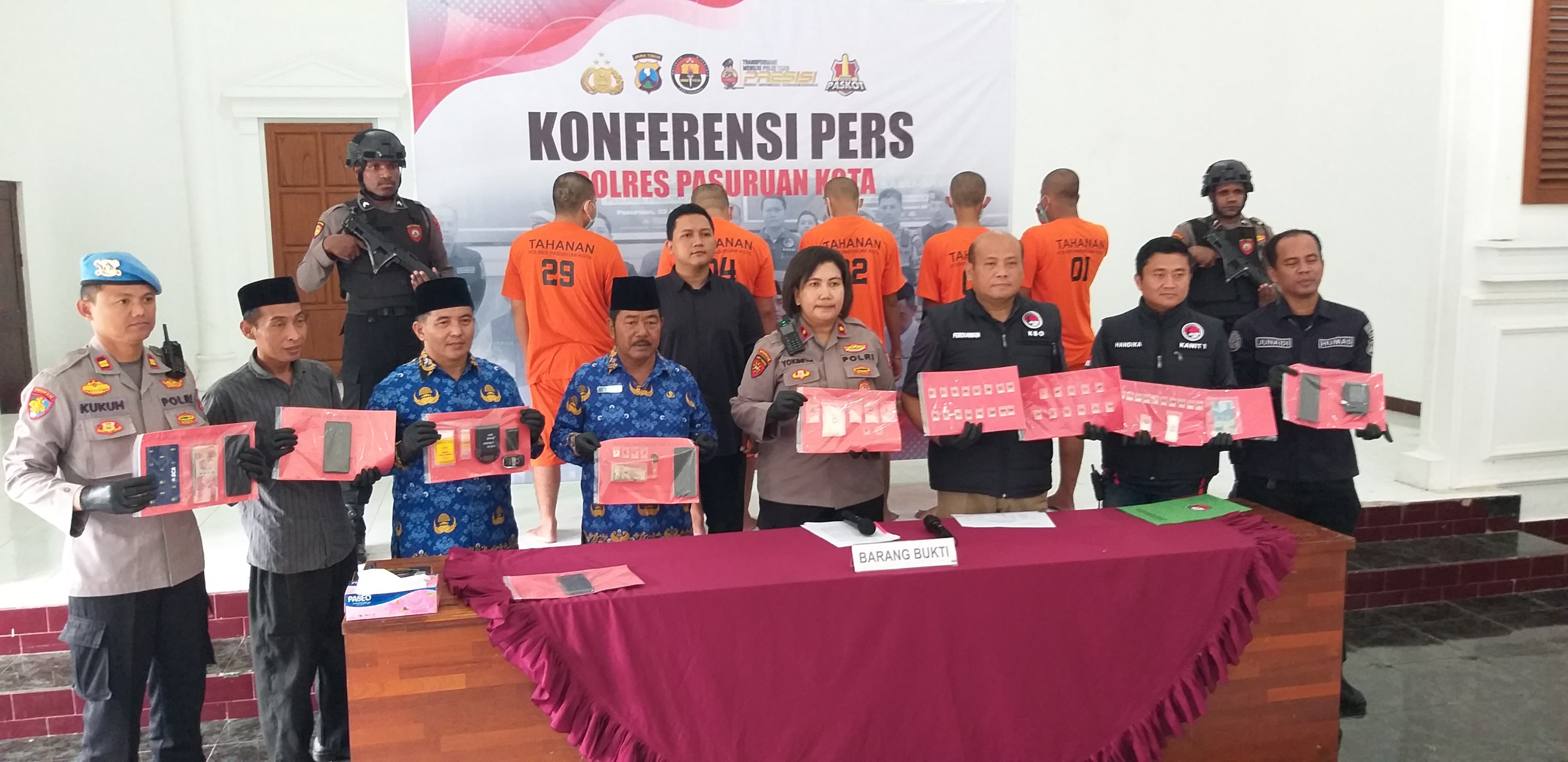 Bongkar Jaringan Narkoba Antar Kabupaten, Tangkap 5 Pelaku dan Sita 132 Gram Sabu