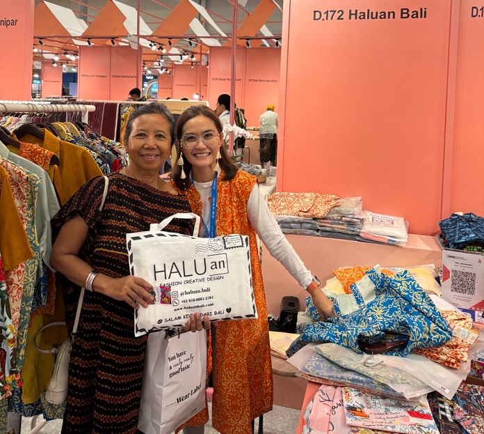 Lewat Pameran BRI, Pengusaha Muda Asal Bali Pasarkan Fashion dengan Sentuhan Digital 