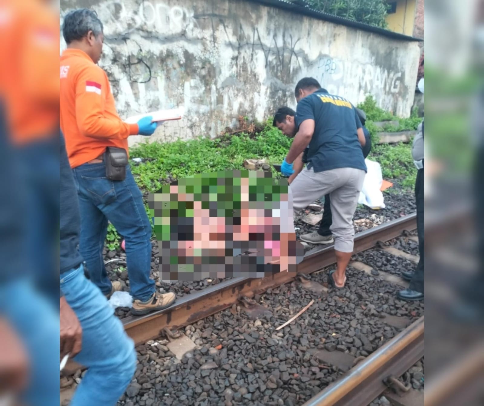 Wanita Tanpa Identitas Tewas Tertabrak Kereta Komuter di Ngagel, Tubuh Terbelah