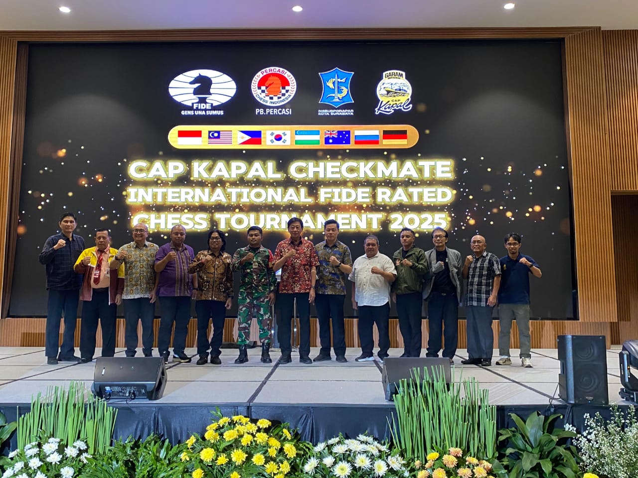 Turnamen Catur Internasional 2025 Diikuti 8 Negara, Dorong Sport Tourism Kota Surabaya