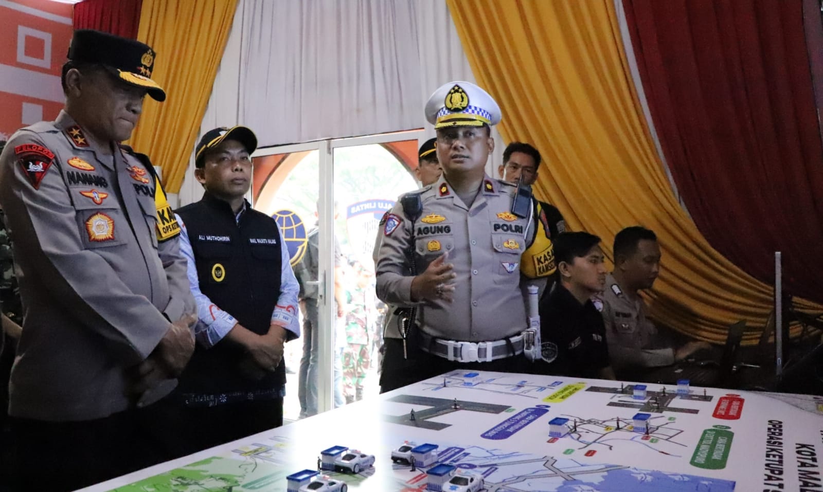 Polresta Malang Kota Monitoring Arus Balik dan Lokasi Wisata