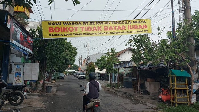 Warga Tenggilis Mulya Tolak Bayar Iuran, Tuding Ketua RT Tak Transparan dan Sewenang-wenang