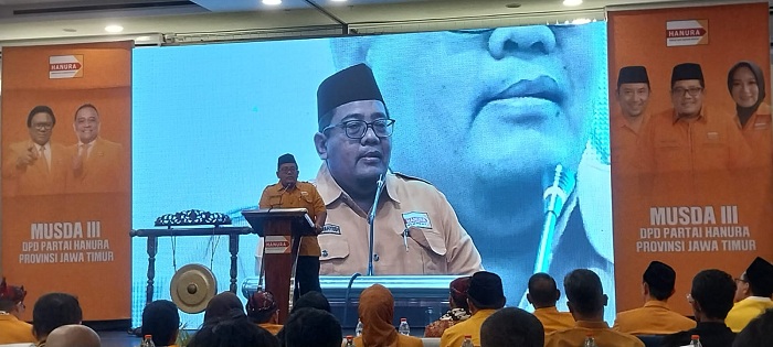 Waketum Ingatkan Hanura Harus Menang Pemilu 2029 di Jatim