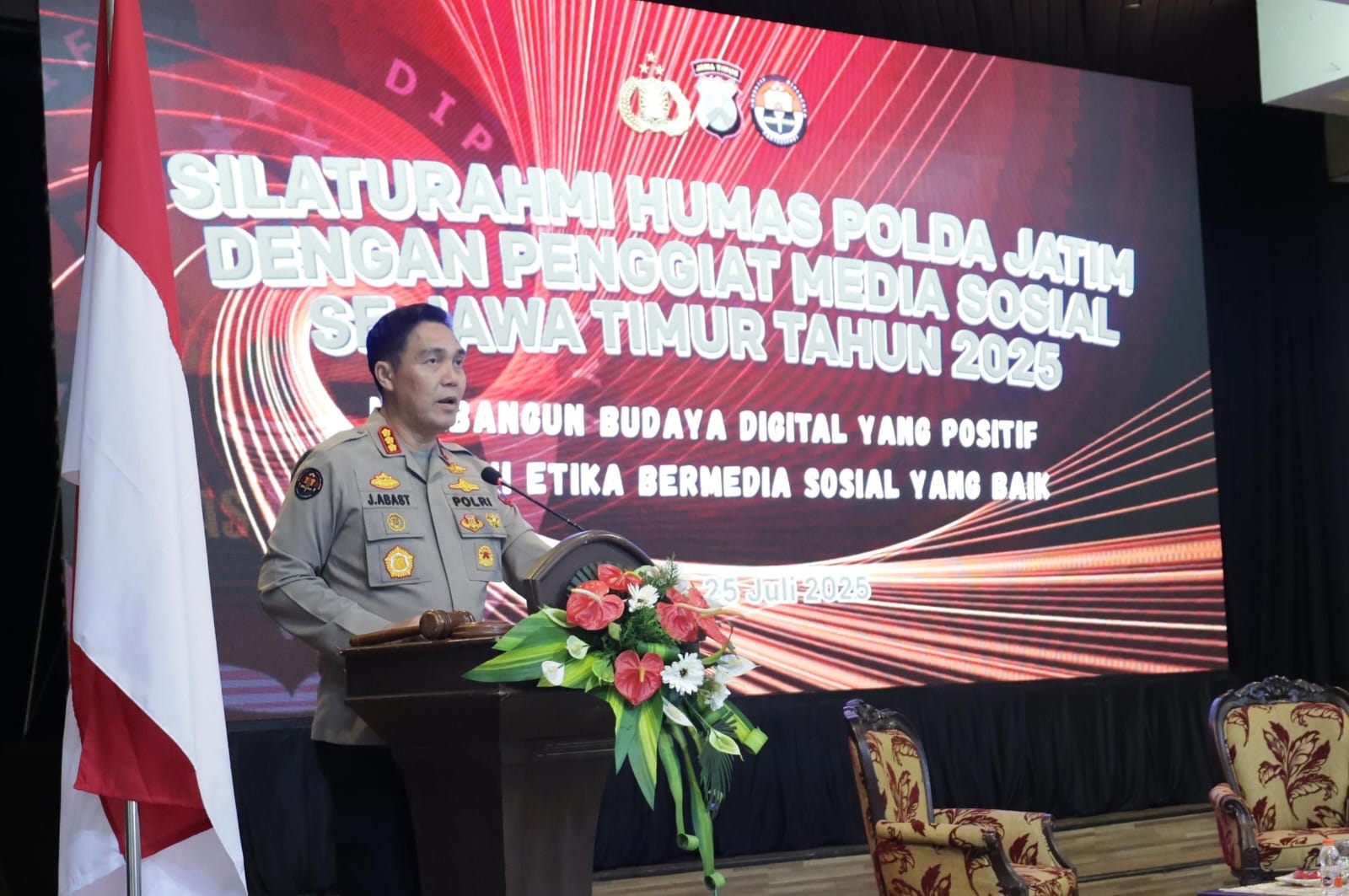 Polda Jatim Ajak Netizen Bangun Budaya Digital Positif
