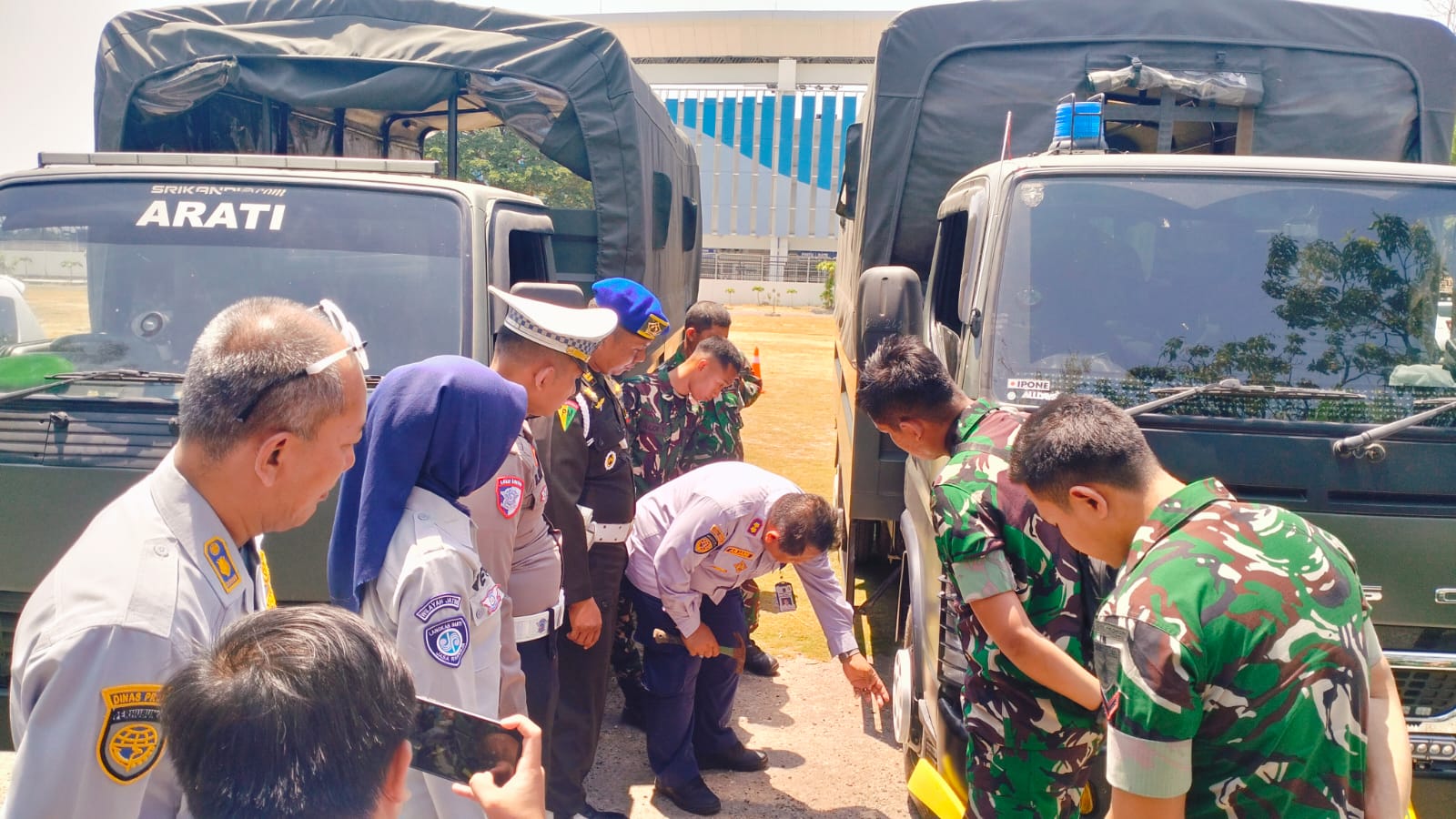 Kodim 0812/Lamongan Gelar Safety Riding dan Sidak Kendaraan Personel