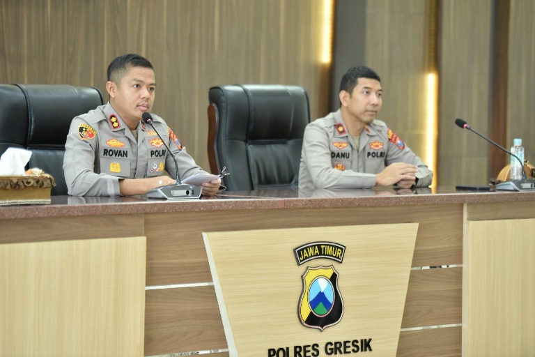 Kapolres Gresik Rangkul Seluruh Kepala Desa Jalin Sinergi Keamanan