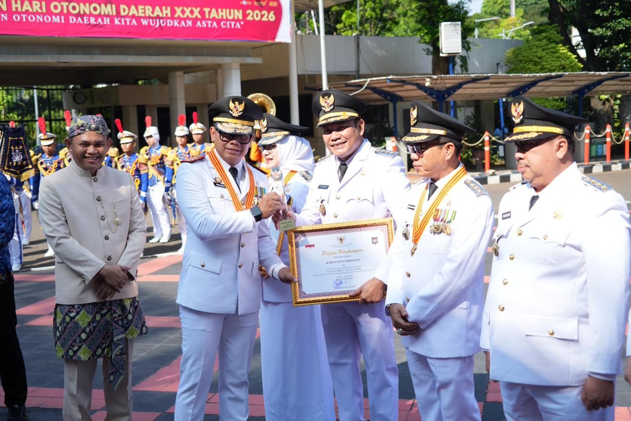 Sidoarjo Raih Penghargaan Kinerja Tertinggi