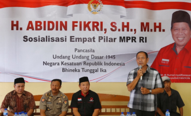 Sosialisasi Empat Pilar MPR RI Bersama Komunitas Juang SICITA PDI Perjuangan Bojonegoro di Kantor DPC PDI-P
