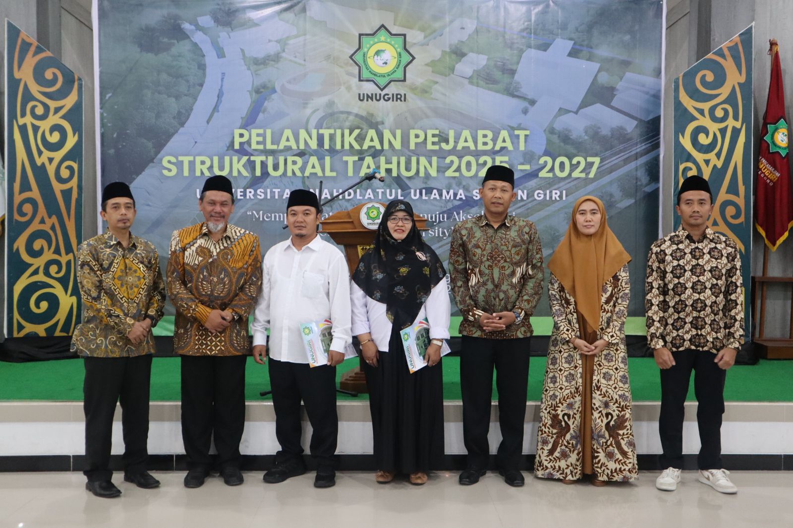 Unugiri Sukses Gelar Pelantikan Pejabat Struktural Tahun Periode 2025-2027