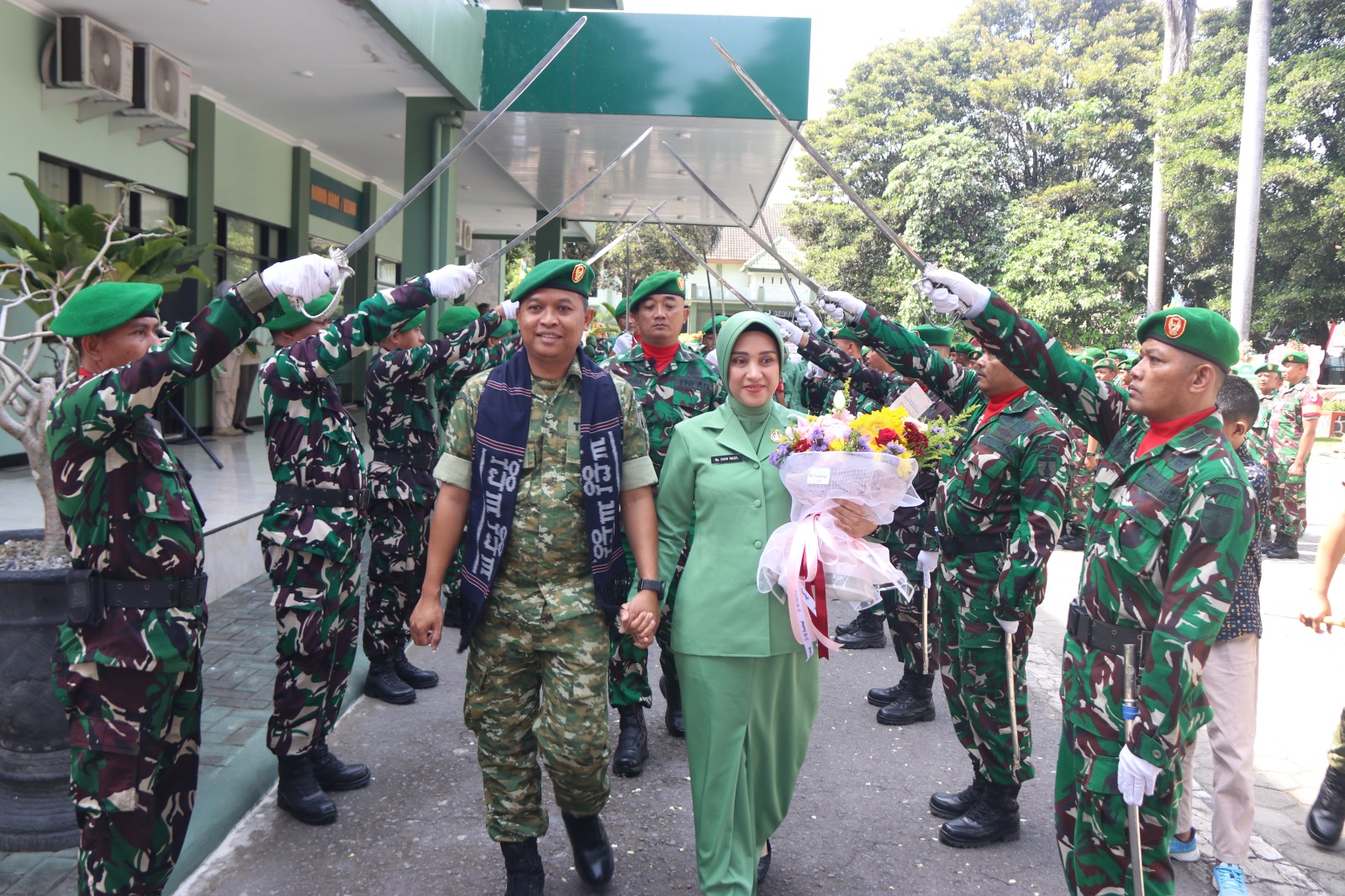 Tongkat Komando Kodim 0809/Kediri Resmi Berganti 