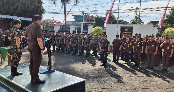 Kejari Tulungagung Wacanakan Dukungan Pengamanan dari TNI, Teken MoU dengan Kodim 0807